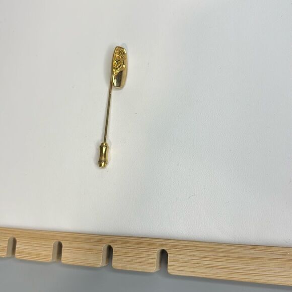 Gold Tone Dainty Brooch Stick Pin Set Lot - Picture 4 of 7